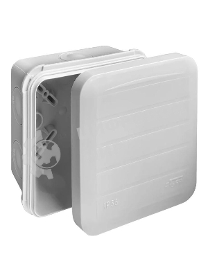 Коробка распределительная ОП 85х85х45мм двухкомпонентная Ruvinil 67240