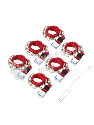 Цепи (браслеты) противоскольжения Rexant для кроссоверов, однорядные, к-т 6 шт.