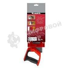 Стусло Matrix, 300x100 мм, пластиковое + обушковая пила, 350 мм, двухкомпонентная рукоятка