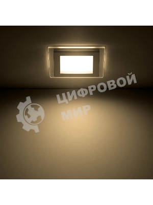 Светильник Gauss 6Вт 3000K цв.св.:белый теплый белый