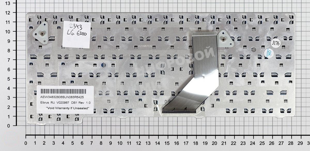 Клавиатура для ноутбука LG E200 E300 черная