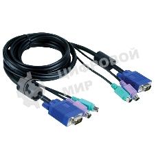 Переключатель D-Link DKVM-CB Кабель KVM длиной 1,8 м с разъемами PS2