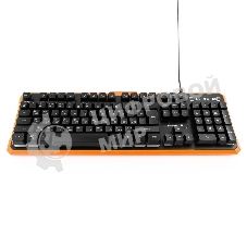 Клавиатура Гарнизон GK-320G проводная, USB Type-A, чёрный