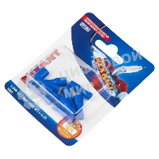 Клемма плоская Rexant, полностью изолированная гнездо - 5.6 мм, 1.5-2.5 мм², (РППи-м 2.5-(4.8)/FDFD2-187(8)), в упак. 10 шт.