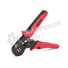 Пресс-клещи КВТ ПКВк-10 (74712) НШВИ, НШВ: 0.25–10 мм2, НШВИ(2): 2х0.5–2х6.0 мм2