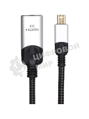 Адаптер miniDisplayPort(M) ---> HDMI(F) 0.15m 4K@60Hz VCOM
