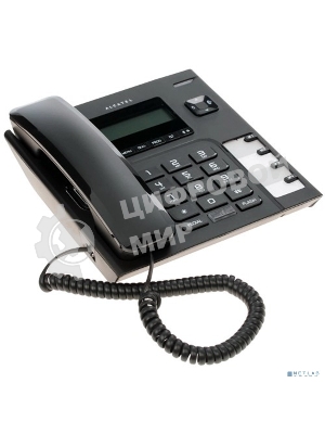 Телефон проводной Alcatel T56 черный АОН, Display, Flash, Recall, Wall mt.