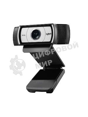 Веб-камера Logitech C930s Pro HD 1920x1080, 30 кадр/с, USB Type-A, микрофон (2 шт, шумоподавление), шторка приватности, автоматическая фокусировка, автоосвещение, универсальное крепление