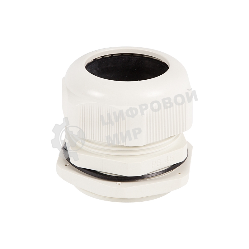 Кабельный ввод Rexant PG-42 (30-38мм) серый, комплект (1 шт/уп)