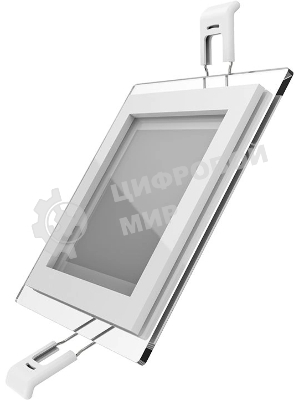 Светильник Gauss 6Вт 3000K цв.св.:белый теплый белый