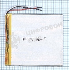 Аккумулятор Li-Pol (батарея) 3x105x110мм 3pin 3.7V/4800mAh