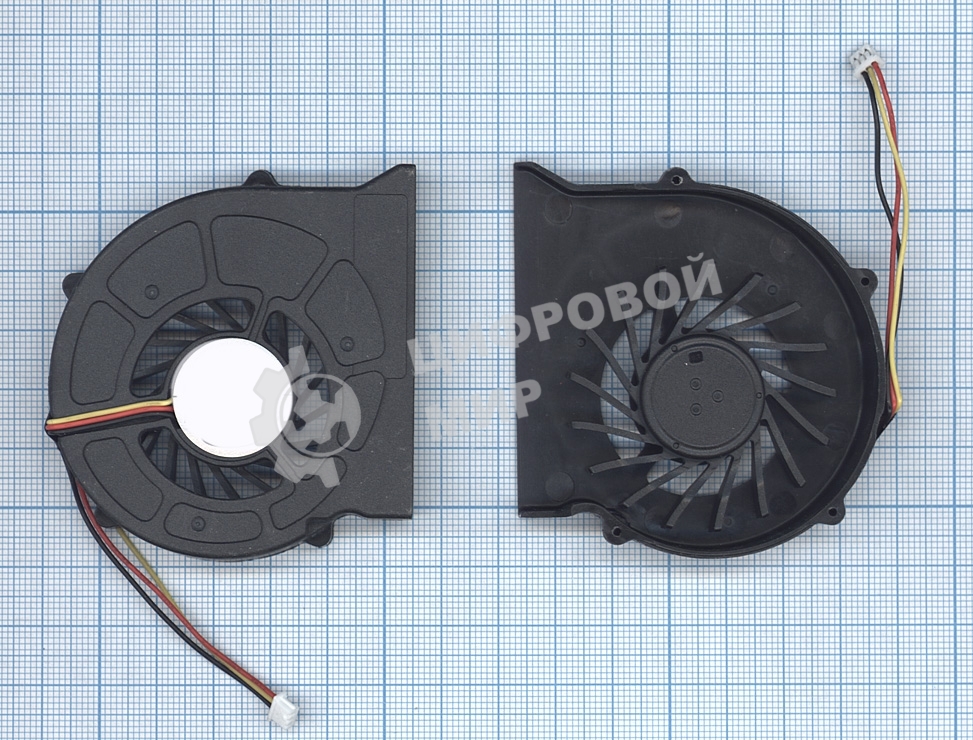 Вентилятор (кулер) для ноутбука MSI MS1452 EX460 EX460x PR400 EX600 CR500 CX600 GE600 VER-2