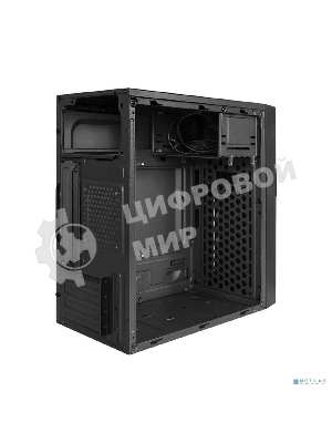 Компьютерный корпус Minitower ExeGate EX291139RUS BAA-105-01 (mATX, без БП, 2*USB, аудио, черный)