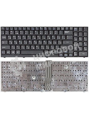 Клавиатура для ноутбука LG LW60 LW70 LW65 LW75 LS70 M70 черная