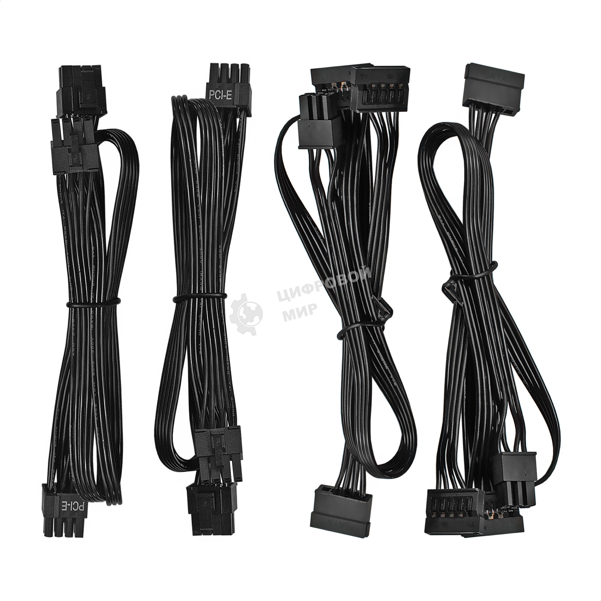 Блок питания серверный 600W ExeGate ServerPRO-600PAS (ATX, APFC, КПД 80% (80 PLUS), 12cm fan, 24pin, 2x(4+4)pin, 4xPCI-E, 6xSATA, 4xIDE, Cable Management, black)