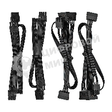 Блок питания серверный 600W ExeGate ServerPRO-600PAS (ATX, APFC, КПД 80% (80 PLUS), 12cm fan, 24pin, 2x(4+4)pin, 4xPCI-E, 6xSATA, 4xIDE, Cable Management, black)