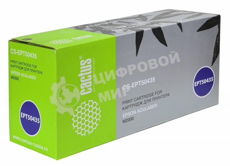 Картридж лазерный Cactus CS-EPT50435 черный (8000 стр.) для Epson AcuLaser M2000