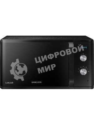 Микроволновая печь Samsung MS23K3614AK черный, 23 л, 800 Вт, переключатели - поворотный механизм