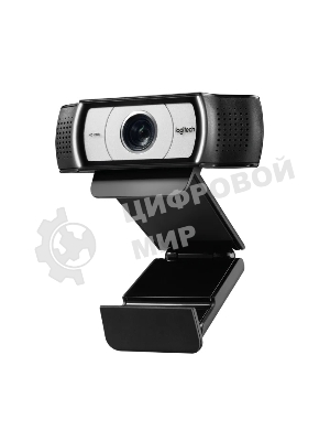 Веб-камера Logitech C930s Pro HD 1920x1080, 30 кадр/с, USB Type-A, микрофон (2 шт, шумоподавление), шторка приватности, автоматическая фокусировка, автоосвещение, универсальное крепление
