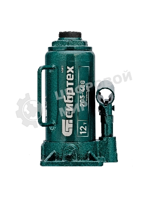 Домкрат гидравлический бутылочный Сибртех, 12 т, 205-400 мм