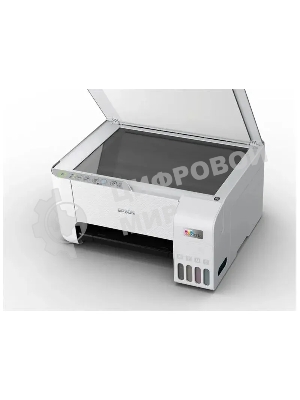 МФУ струйное Epson L3256 (C11CJ67407/C11CJ67414/C11CJ67421/C11CJ67519/C11CJ67504/C11CJ67524/C11CJ67516), A4 цветное, печ. до 10 стр/мин. (ч/б) до 5 стр/мин. (цвет), 1440 x 5760 dpi (печать) 1200x2400dpi (скан.), USB, Wi-Fi