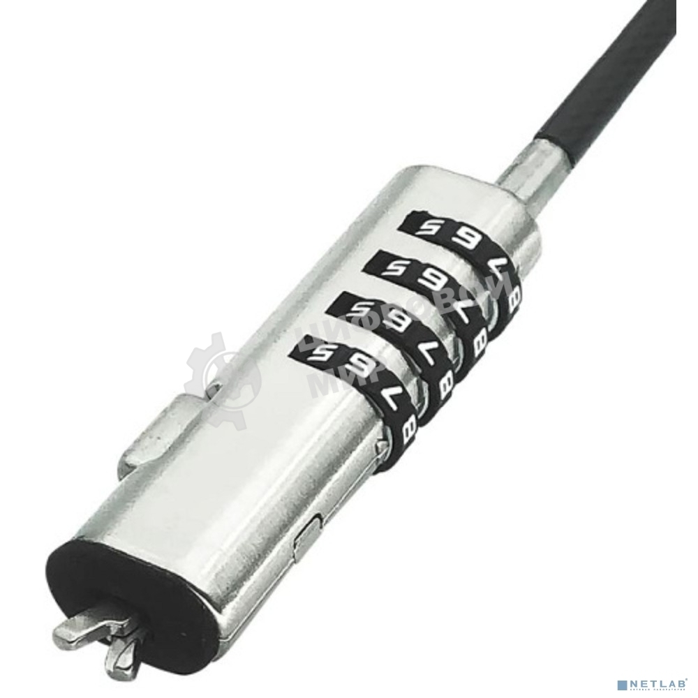 Notebook lock NCL-105 замок для защиты новых ноутбуков маленький порт Nano security slot,1,8м.