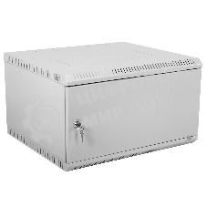 Шкаф телеком. настенный разборный 6U (600х650) дверь металл (ШРН-Э-6.650.1)