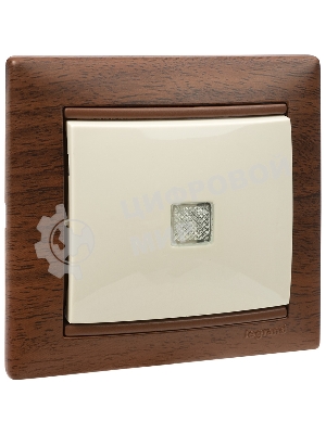 Выключатель Legrand 774310 Valena 10А c подсветкой, сл. кость