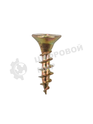 Саморез универсальный Kranz 4х16, желтый цинк, короб (200 шт./уп.)