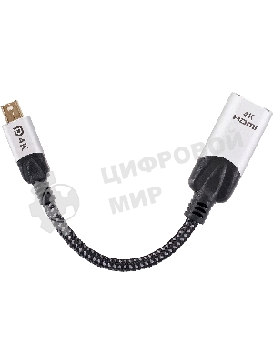 Адаптер miniDisplayPort(M) ---> HDMI(F) 0.15m 4K@60Hz VCOM