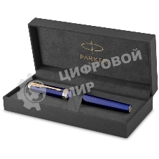 Ручка перьевая Parker Ingenuity Core F570 (2182009) Blue GT, F, сталь нержавеющая, подарочная коробка
