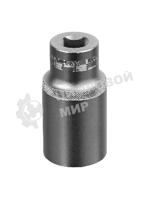 Головка торцевая удлиненная Stels 32 мм, 6-гранная, CrV, под квадрат 1/2