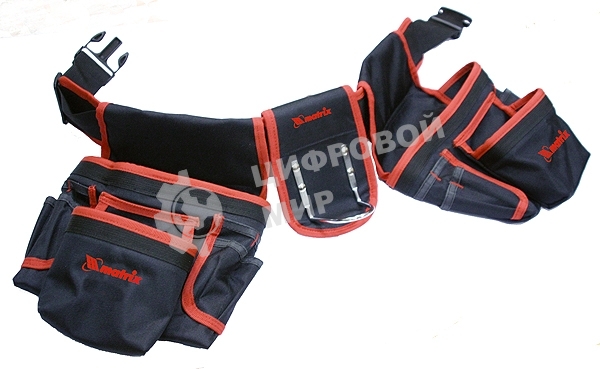 Сумка Matrix пояс двойная 20 карманов держатель для молотка