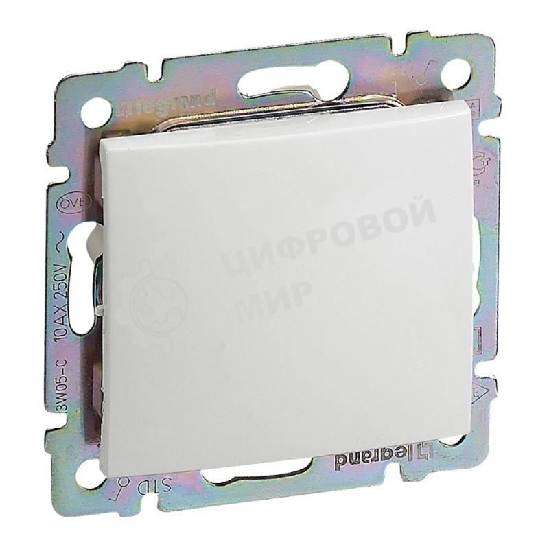 Выключатель Legrand 774401 Valena одноклавишный 10А белый