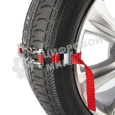 Цепи (браслеты) противоскольжения Rexant для легковых авто (колеса 165-205 мм), к-т 4 шт.