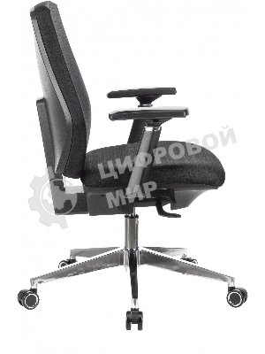 Кресло компьютерное Бюрократ CH-545/LUX черный 38-418 крестовина алюминий