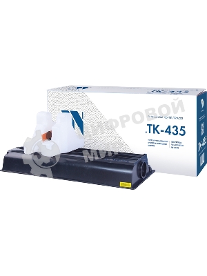 Картридж лазерный NVPrint NV-TK435 (тип TK-435), черный, 15000 стр. (туба 870 г), для Kyocera TASKalfa 180/181/220/221