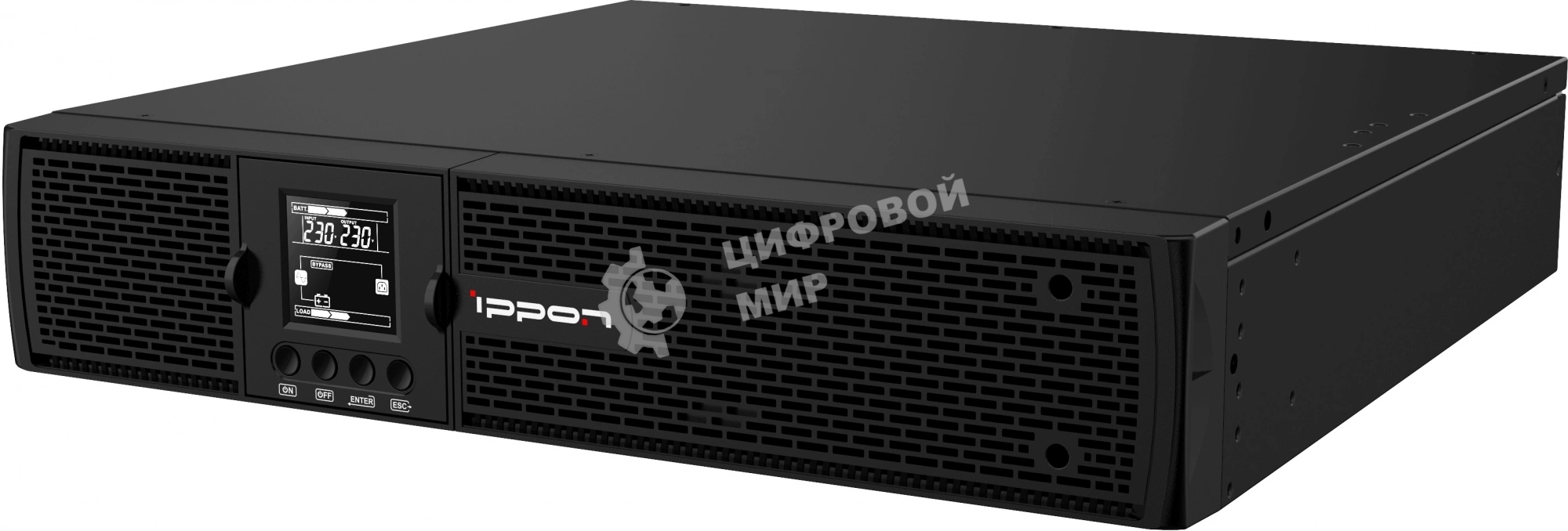 Источник бесперебойного питания Ippon Innova RTb 1500 1350Вт 1500ВА черный