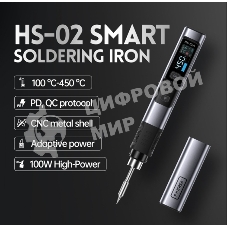 Портативный паяльник Fnirsi HS02A
