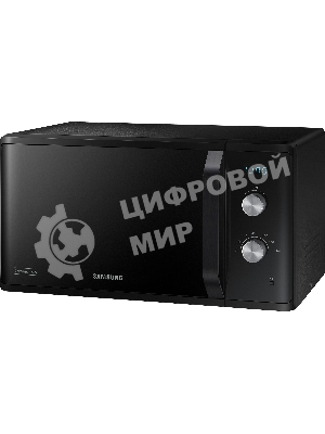 Микроволновая печь Samsung MS23K3614AK черный, 23 л, 800 Вт, переключатели - поворотный механизм