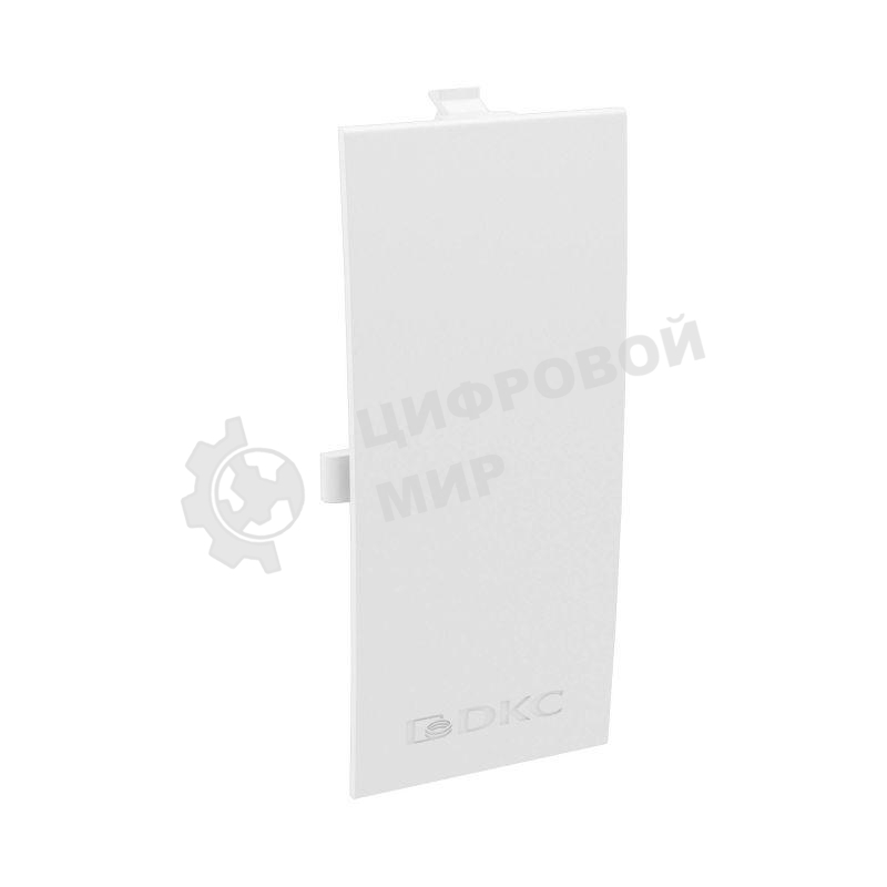 Соединение на стык для кабель-канала 90х50 фронт. ДКС 09504