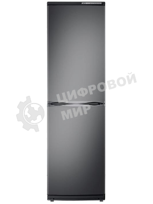 Холодильник Atlant ХМ-6025-060 мокрый асфальт двухкамерный 225/139л морозилка снизу