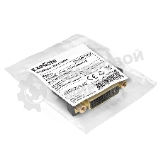 Переходник DVI-D-HDMI ExeGate EX-HDMI-DVI-3 (25F/19M, v 1.4b, позолоченные контакты, экран)