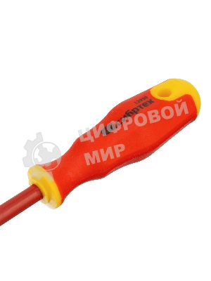 Отвертка диэлектрическая Сибртех PH1 х 80 мм, до 1000 В, двухкомпонентная рукоятка