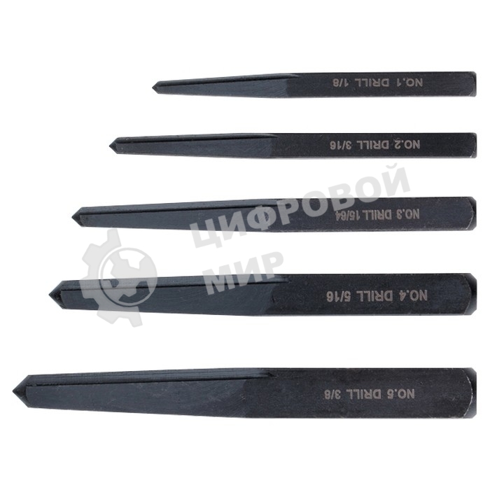 Набор экстракторов Matrix 5шт. прямой квадрат