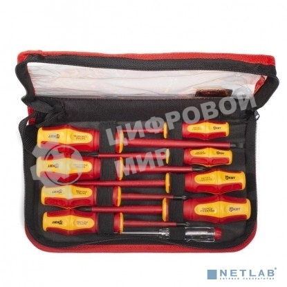 Набор диэлектр. отверток Профи КВТ НИО-09 78620