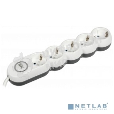 Удлинитель IEK У05В 5 мест 2P+PE/3м 3х1,5 мм2 16А/250В UNO