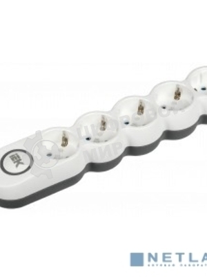 Удлинитель IEK У05В 5 мест 2P+PE/3м 3х1,5 мм2 16А/250В UNO