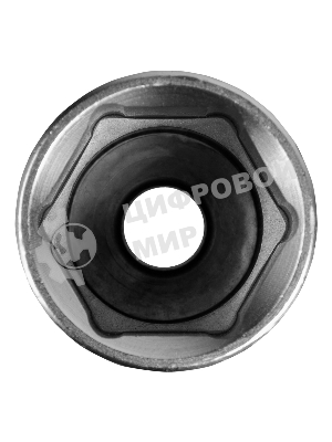 Головка торцевая удлиненная Stels 32 мм, 6-гранная, CrV, под квадрат 1/2