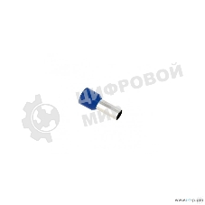 Наконечник штыревой втулочный изолированный НШвИ 2,5-8 (50 шт.) EKF PROxima nhvi-2.5-8